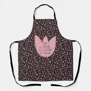 Sweet Simple Pink Tulip Pattern - Alle Richtungen Schürze
