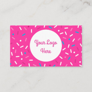 Sweet Simple Sprinkle Multi-Color Visitenkarte