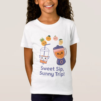 Sweet Sip, Sunny Trip – Kawaii Summer Smoothy  T-Shirt