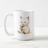 Sweet Sips Kitten mit Eiscreme Kaffeetasse (Links)