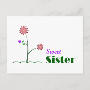 Sweet Sister Postkarte