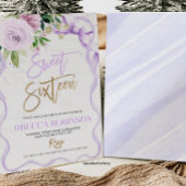 Sweet Sixteen 16th birthday Save The Date