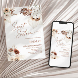 Sweet Sixteen Birthday Einladung 16. Geburtstag