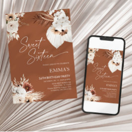 Sweet Sixteen Birthday Einladung 16. Geburtstag