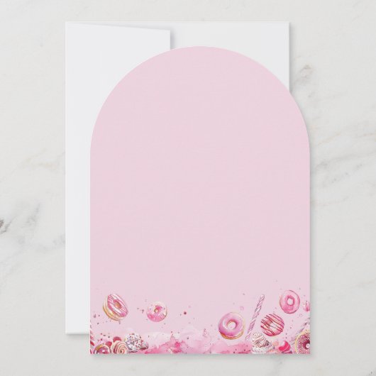 Sweet Sixteen Birthday Party Invitation Einladung (Rückseite)