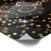 Sweet sixteen birthday photo welcome poster (Ecke)