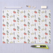Sweet Sketched Summer Berry First Baby Dusche Seidenpapier (Handwerk)