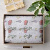 Sweet Sketched Summer Berry First Baby Dusche Seidenpapier (Geschenk)
