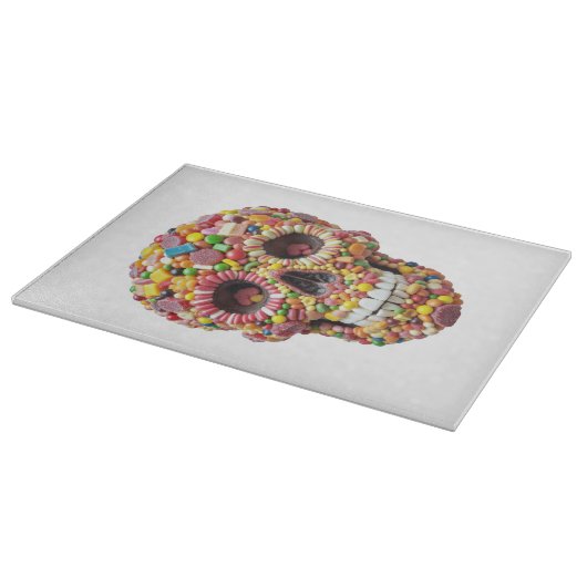 Sweet Skull Schneidebrett (Ecke)