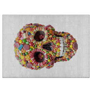 Sweet Skull Schneidebrett