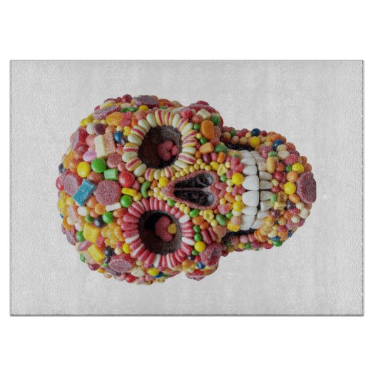 Sweet Skull Schneidebrett (Vorderseite)