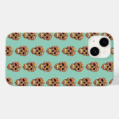 Sweet Skulls Case-Mate iPhone Hülle (Rückseite (Horizontal))
