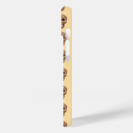 Sweet Skulls Case-Mate iPhone Hülle (Rückseite / Links)