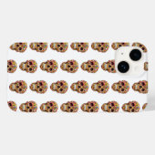 Sweet Skulls Case-Mate iPhone Hülle (Rückseite (Horizontal))