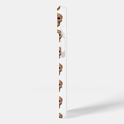 Sweet Skulls Case-Mate iPhone Hülle (Rückseite / Links)