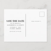 Sweet Skulls Save the Date Postkarte individuell a (Rückseite)