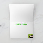 Sweet Skunk Birthday Card Karte (Innenseite)