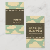 Sweet Sky Business Cards Visitenkarte (Vorne/Hinten)