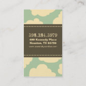 Sweet Sky Business Cards Visitenkarte (Rückseite)