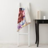 Sweet Sleeping Baby Girl Seashell Pastel Sherpadecke (Beispiel)