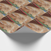 Sweet Sleeping Ginger Boy Geschenkpapier (Ecke)