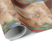 Sweet Sleeping Ginger Boy Geschenkpapier (Rolleneckpunkt)