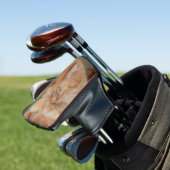 Sweet Sleeping Ginger Boy Golf Head Cover Headcover (In Situ)