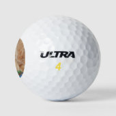 Sweet Sleeping Ginger Boy Golfball (Logo)