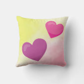 Sweet Sleeping Unicorn Rainbow Design Kissen (Rückseite)