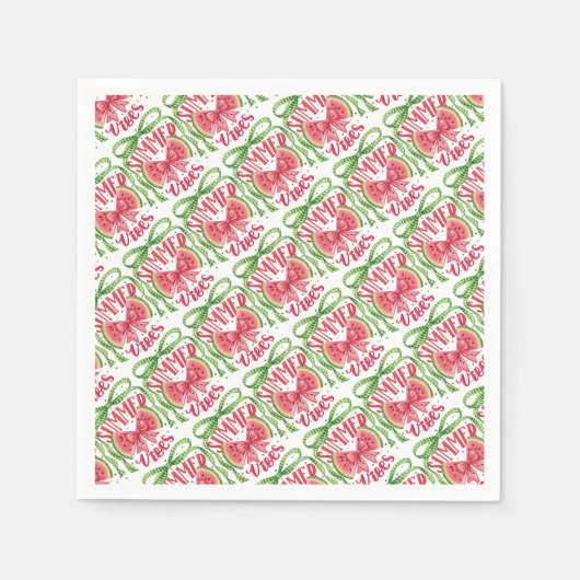 Sweet Slice of Summer Serviette (Vorderseite)
