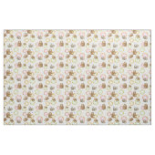 Sweet Sloth Donut Pattern Stoff (Fat Quarter (45,7 x 55,9 cm))
