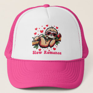 Sweet Sloth Moments: Valentinstag Langsame Romanti Truckerkappe