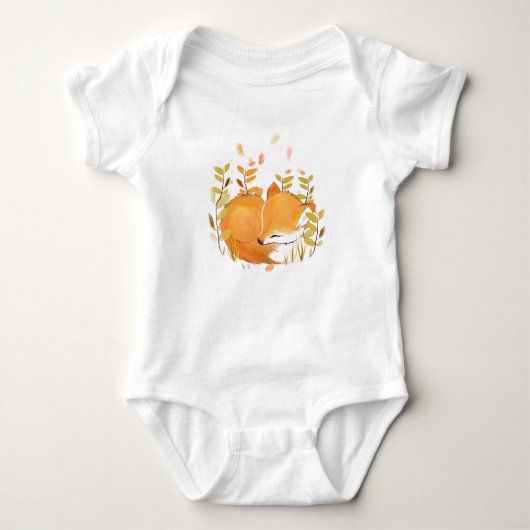 Sweet Small Fuchs Baby Bodyssuits Baby Strampler (Vorderseite)