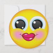 Sweet Smile Round Einladung - SRF (Vorderseite)