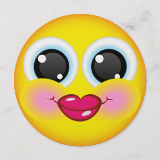 Sweet Smile Round Einladung - SRF