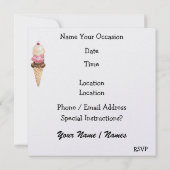 Sweet Smile! - SRF Einladung (Rückseite)