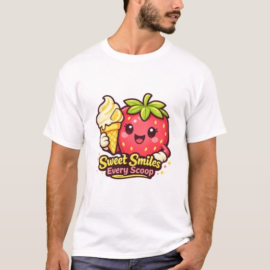 Sweet Smiles Every Scoop T-Shirt (Vorderseite)