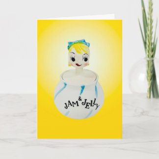 Sweet Smilly Face Jam n Jelly Happy Card Karte