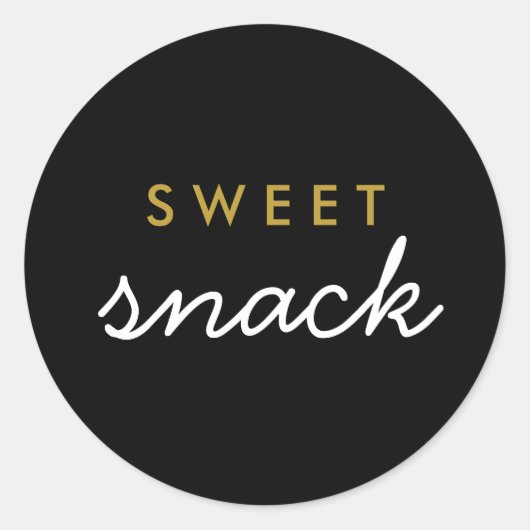 Sweet Snack Sticker (Vorderseite)