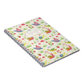Sweet Snails Cotgcore-Notebook Notizblock (Rechte Seite)