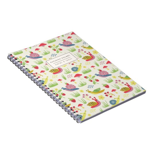 Sweet Snails Cotgcore-Notebook Notizblock (Rechte Seite)