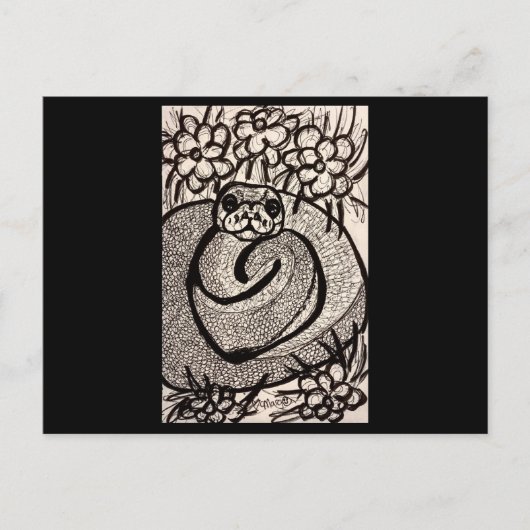 Sweet Snake Postkarte (Vorderseite)
