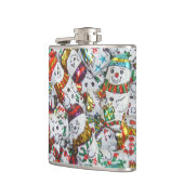 Sweet Snowmen Flasche Flachmann (Links)