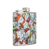 Sweet Snowmen Flasche Flachmann (Rechts)