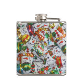 Sweet Snowmen Flasche Flachmann (Rückseite)