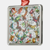 Sweet Snowmen Ornament Platz (Links)