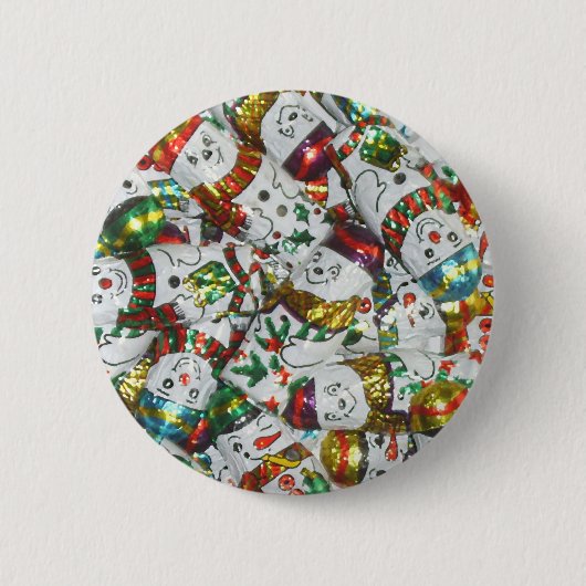 Sweet Snowmen-Taste Button (Vorderseite)