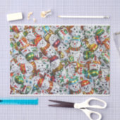 Sweet Snowmen Tissue Seidenpapier (Handwerk)