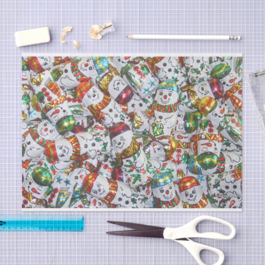 Sweet Snowmen Tissue Seidenpapier (Handwerk)