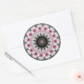 Sweet Soft Pink Mandala Sticker (Umschlag)